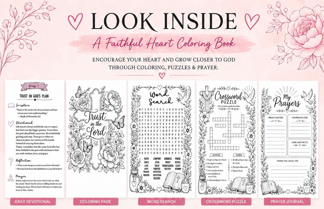 30 Day Coloring Book Devotional