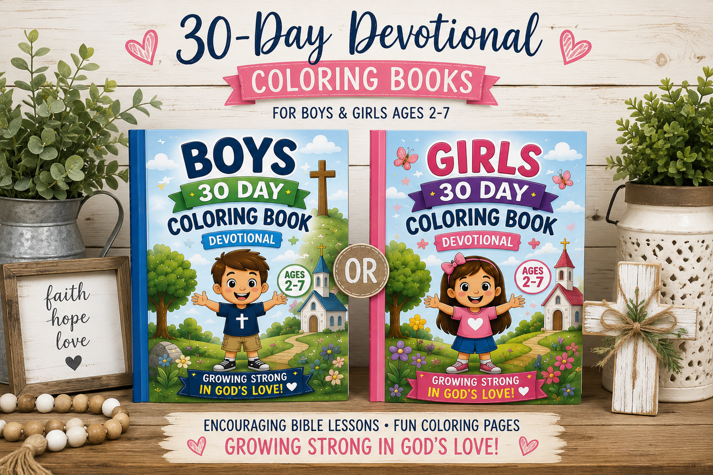 30 Day Devotional Coloring Book